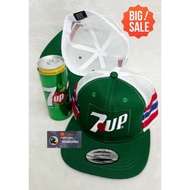 CAP 7UP TRUCKER SNAPBACK TAG MADE IN USA