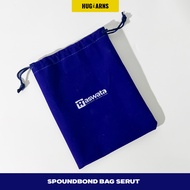 HUGeARNS - Tas Serut Draw String Pouch Packaging Souvenir Gift Custom / Corporate Gift Merchandise /
