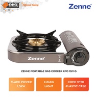 Zenne Portable Gas Cooker KPC-JG11-G Flame Power 1.5kw 0.86 Kg Light KPCJG11G Dapur Gas