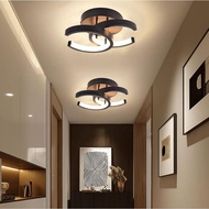 Minimalist Half Circle Crescent Moon LED Ceiling Light Ring
