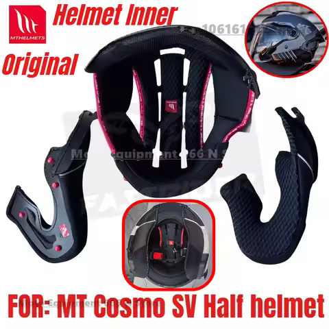 Original MT Cosmo SV Half Helmet Inner Lining Original Helmet Accessories for MT-V-37