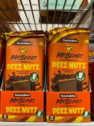 Limited❗️Mr Beast Feastable Chocolate 35g Peanut Butter / Sea Salt