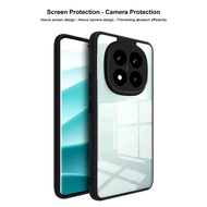 Redmi Note 14 Pro Plusตรงรุ่น(พร้อมส่งในไทย)เคสกันกระแทกขอบสีหลังใสXiaomi Redmi Note14/Redmi Note 14