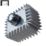 AC 220V 5000W SCR Voltage Regulator Motor Speed Controller Light Dimming Dimmers Thermostat 5000W Mo