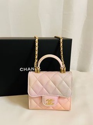 Chanel 22s 粉紅漸變 VIP留貨款小廢包