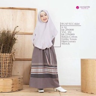 Rauna Gamis  Anak Family RGAF 02 Coklat