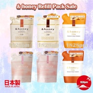 &Honey Shampoo and Treatment Refill - Made in Japan