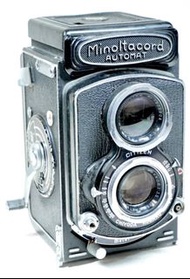 Minolta CHIYOKO ROKKOR  Automat 美能達相機 F3.2 75mm 古董相機