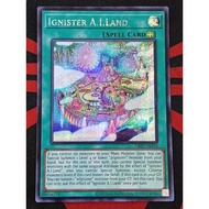 YUGIOH KONAMI CR07-AE019 CR07-AES04 Ignister A.I.Land (UR/SCR)