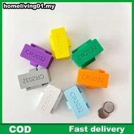 ho 1Pcs CR2450/LR44 Button Battery Storage Case Organizer 10/20 Grids CR2032 Button Battery Storage 