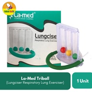 [LA MED] Lungciser Breathing Exercises System TriBall (Latihan Pernafasan)