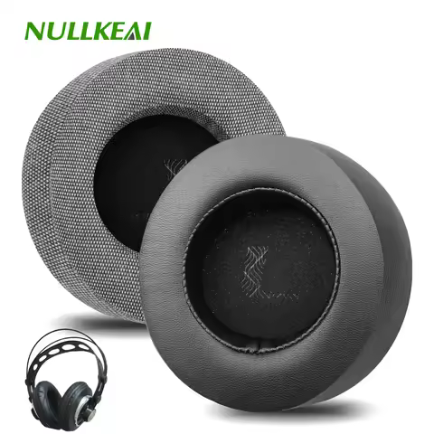 Nullkeai Replacement Ear Cushion for AKG K240 K270 K272HD K280 K271 Headphone Earpads Sleeve Pad Ear