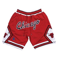 JU/ST DON BULLS SHORTS RED "CHICAGO"