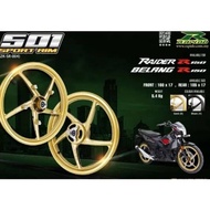RAPIDO SPORT RIM 501 RAIDER R150FI /BELANG 1.60 /1.85×17 INCH