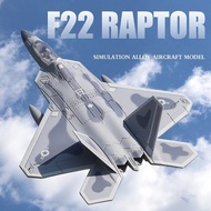 F-22 F-16ขนาดเล็กทำจากอัลลอย J20เสียงและแสงที่ดึงถอยหลังโลหะทหารโมเดลเครื่องบินรบจำลองตุ๊กตาคริสต์มาสกวางเรนเดียร์สะสม