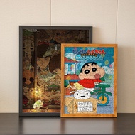 Wooden Puzzle Frame 50x70cm Photo Frame Wall Decor Large Picture Frame for 1000 Pieces Puzzle Wall D