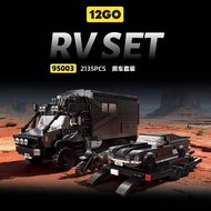 TOP RV, Mok, off-road vehicle, tractor assembly toys, children's toys, educational toys