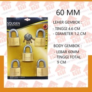 Promo Gembok Komputer Master Key Set Isi 5 Pcs Soligen Varian