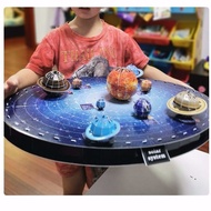 Eight Planet Universe Model In The Solar System 3d Puzzle 3d Paper DIY Assembly Space Handmade