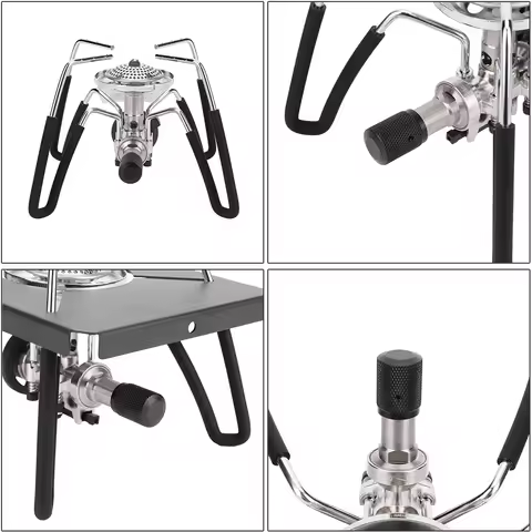 Fire Adjustable Knob Aluminum Alloy Firepower Adjustment Switch Lightweight Spider Stove Accessories