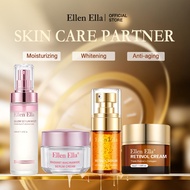 [ Hot ]Ellen Ella Skincare Set 4pcs Niacinamide 8X Whitening Glow Up Collagen 4X Anti Aging Serum