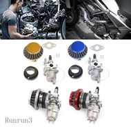 RUN Motorcycle Engine Carb Carburetor with Pod Air Filter 2 Stroke Fit for 47CC 49CC Mini Quad Atv D
