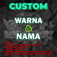 CUSTOM STRIPINGDesign (chat first) stiker motor stiker basikal