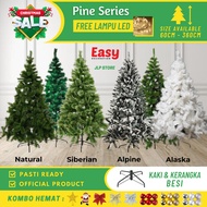 Premium PVC Christmas Tree 180Cm Height 1.8 Meters 6 Feet Christmas Tree Thick Leaves Plain Snow