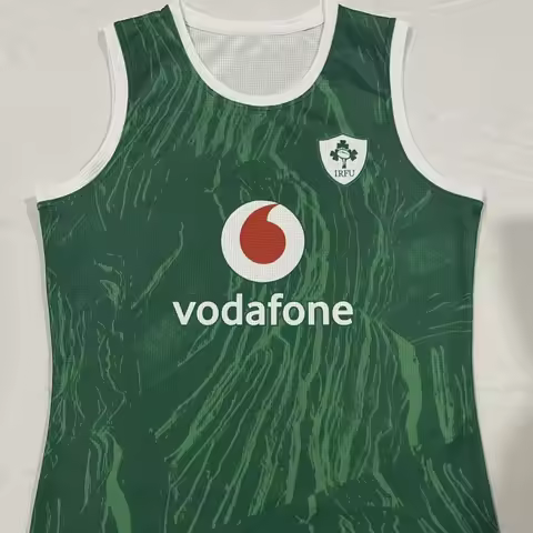 Ireland Vest Rugby Jersey 2025 Home Away Rugby Shirt T-Shirt Singlet Vest American Fashion Sportswea