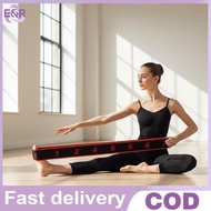 E&R   8 Section Rehab Exercise Resistance Band Durable Elastic Stretch Band for Yoga Pilates Home Gy