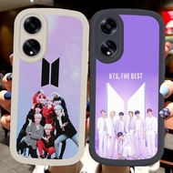 J-23 Bangtan Boys Soft Cover Case For OPPO A60 A58 A79 A38 A18 A78 A17 A17K 5G