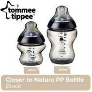 Tommee Tippee Botol Susu Bayi Closer To Nature Black 150ml 260ml