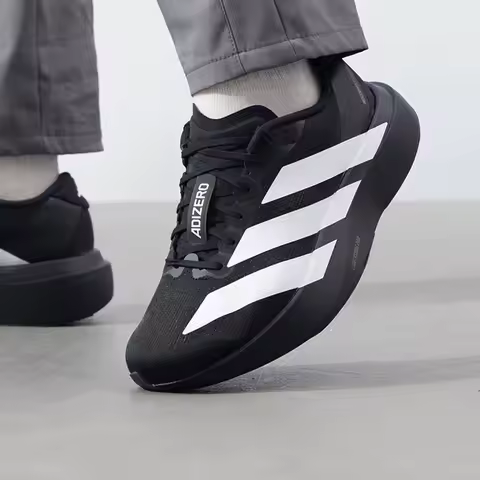 Adidas 2026new Men Racing Running Shoes Lightweight Elastic Cushion Breathable Sports Training Sneak