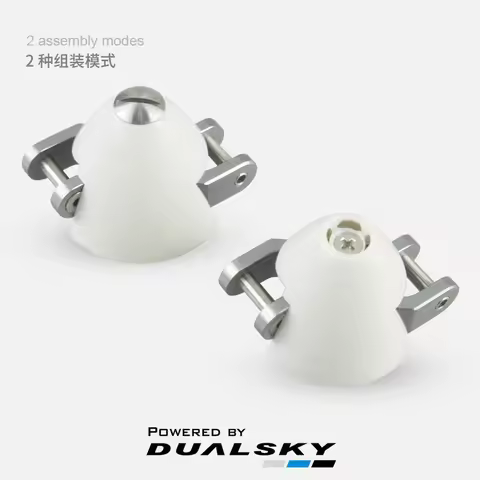 DualSky FPS38Z 38mm Folding Propeller Spinner 3.0/3.17/4.0/5.0/6.0mm Shaft Diameter Fairing for F5K 