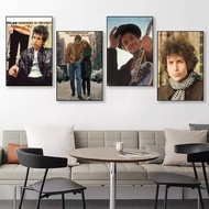 Singer Bob Dylan Music Poster HD Quality Wall Art Painting for Study Room Decor