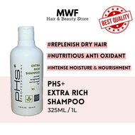 PHS+ Extra Rich Shampoo (Permed , Straightened and Damage hair) 325ML