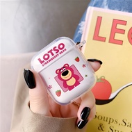 Airpods pro Lotso bear case airpods case airpods 1 2 3 i12 transparent silicon case