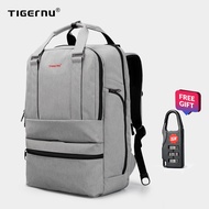 [Tigernu] กระเป๋ากันขโมย เป้สะพายหลังเป้ท่องเที่ยว ใส่โน๊ตบุ๊ค 15.6 นิ้วได้ รุ่น T-B3243