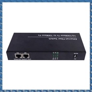 (CSID) 6Port 10/100M Ethernet Switch 6 Fiber Port 25KM 2UTP RJ45 Fiber Optical Transceiver Optical M