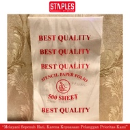 F4 Opaque Paper F4 Size Stencil Paper/