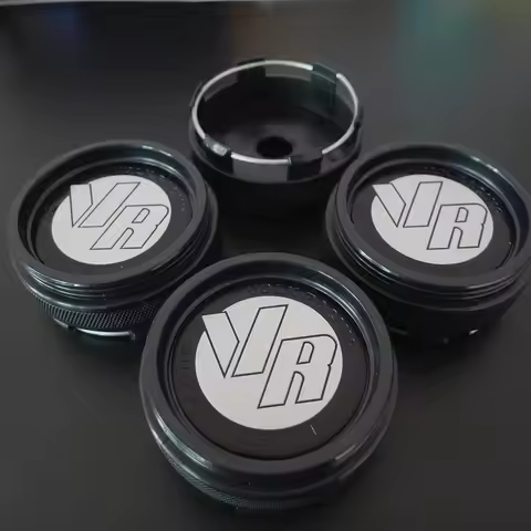 4pcs for VR Rays Engeering Volk Racing CE28 TE37 66mm Wheel Center Hub Caps Cover Logo Emblem Badge 