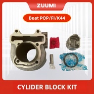 Complete Cylinder Block BEAT Fi Esp PopBEAT Street Scoopy Fi Esp K44;Kharisma;Vega ZR;F1ZR; POP/F1;N