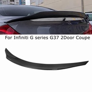 For Infiniti G Series G37 coupe 2-Door 2008-2013 Carbon fiber / FRP Rear Spoiler Trunk wing