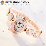 MXFASHIONE KT Cat Quartz Watch, Waterproof Electronic Kitty Wrist Watch, Fashion Clock Anime Cartoon
