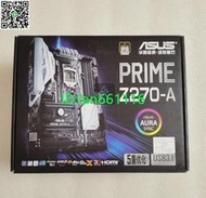 庫存全新Asus華碩PRIME Z270-A主板 PC電腦游戲主板1151 DDR4