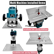 Meterk Wood Cutting Table Router Table Woodworking Benches Aluminum - X8