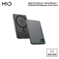 MXD P9 OLED 3in1 15W 5,000mAh / 10,000mAh Qi2 Magnetic Power Bank