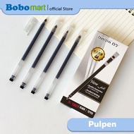 (1 Pack 12 Pcs) BOBOMART Gel Pen Y1201 BIG Fill Gel 0.5 mm School Office Stationery
