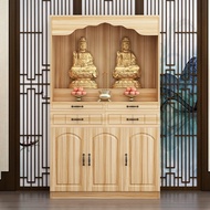 HY/💯Buddha Shrine Altar Cabinet Altar Modern Style Cabinet Home Living Room Buddha Statue Clothes Closet God of Wealth B