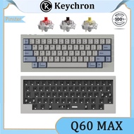 Keychron Q60 Max QMK/VIA Wireless Bluetooth Mechanical keyboard Custom RGB aluminum frame mechanical keyboard